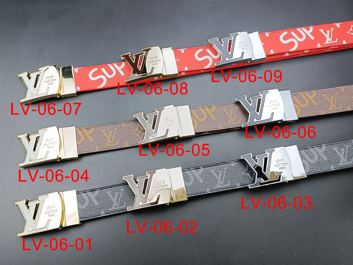 New Louis Vuitton belt men women LV