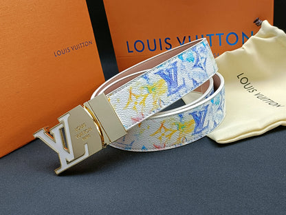 New Louis Vuitton belt men women LV