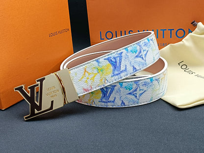 New Louis Vuitton belt men women LV