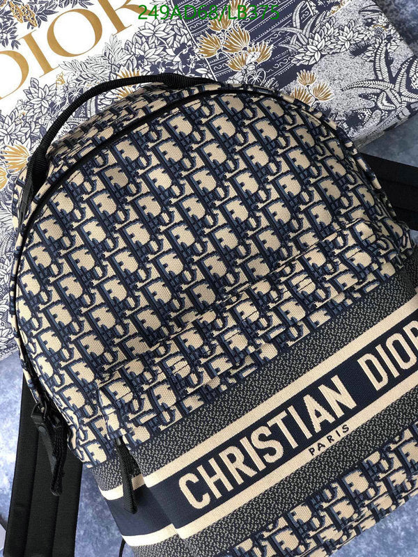 Dior Unisex CD DiorTravel Backpack Bag