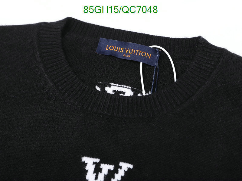 New Louis Vuitton Clock Intarsia Pullover Sweater