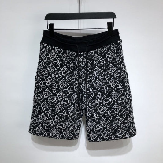 LV x NBA Strategic Flowers Quilted Shorts 1A8XAM