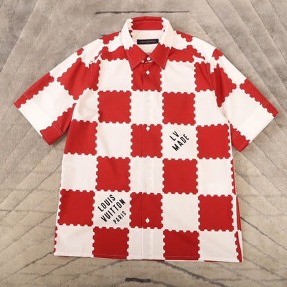 Louis Vuitton Giant Damier Short-Sleeved Shirt 1A9GS0