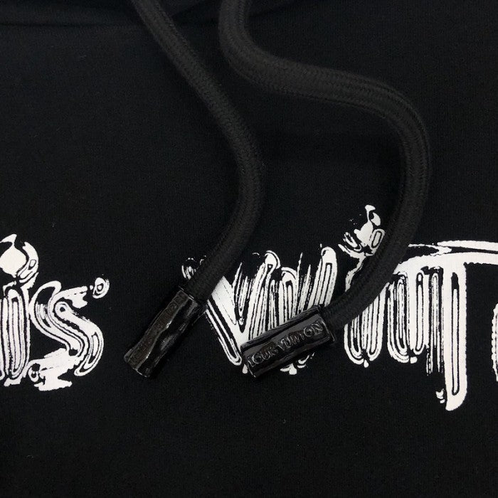 Louis Vuitton Graphic Hoodie Black 1A9SVP