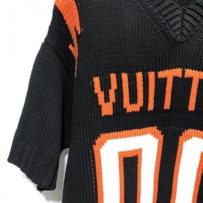 Louis Vuitton Chunky Intarsia Football T-Shirt 1A9SXG