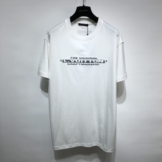 Louis Vuitton L. Vuitton Printed T-Shirt White