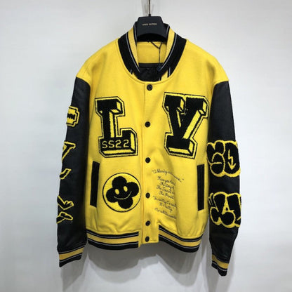 Louis Vuitton Leather Embroidered Varsity 1A9UIU