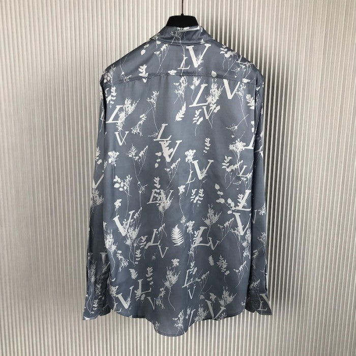 Louis Vuitton LV Printed Leaf Regular Shirt 1AA4ID