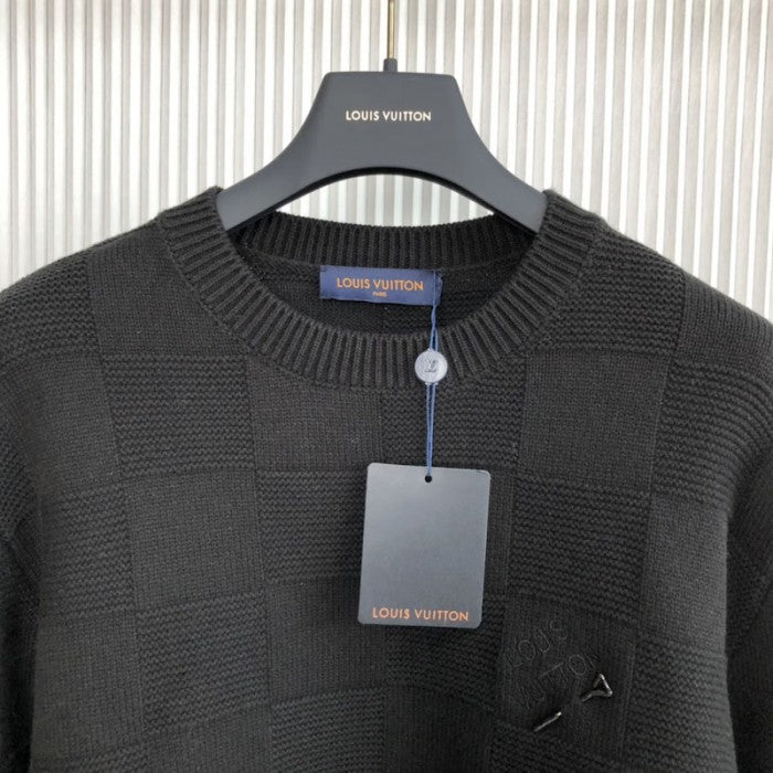 Louis Vuitton Damier Stitch Crewneck 1AA4MC