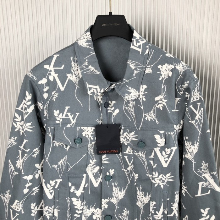 Louis Vuitton DNA Leaf Denim Jacket 1AA5I4