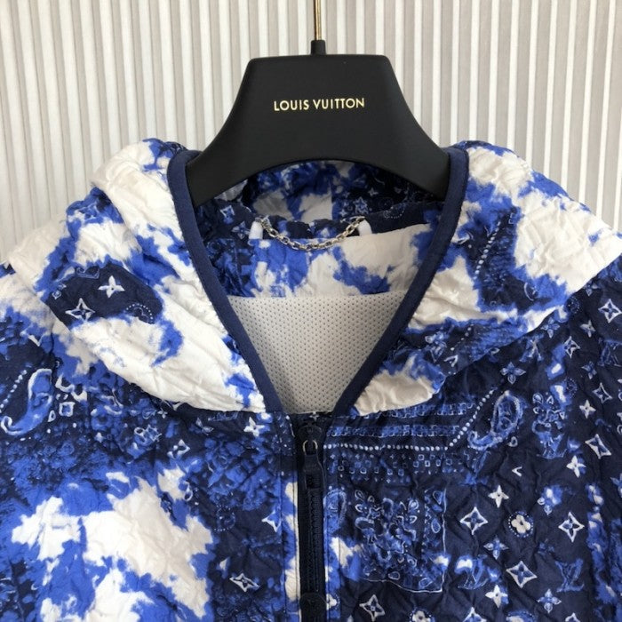 Louis Vuitton Monogram Bandana Windbreaker Blue