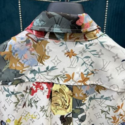 Louis Vuitton Classic Flower Shirt 1AAGKY