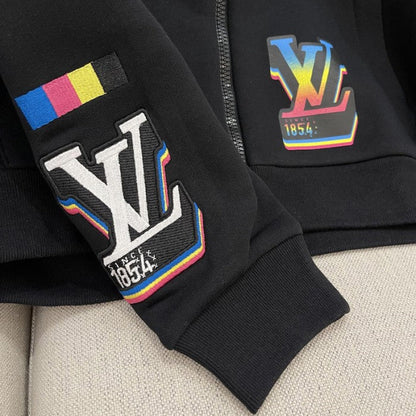 Louis Vuitton LV Jazz Multi Logo Hoodie 1AATM4