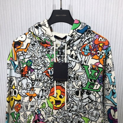 Louis Vuitton LV Monogram Comics Hoodie 1AB54L