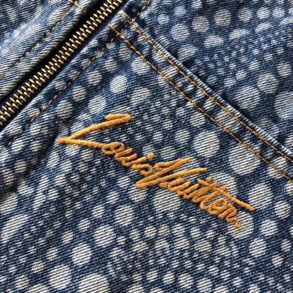 Louis Vuitton LV x YK All Over Pumpkin Denim Blouson 1AB6OP