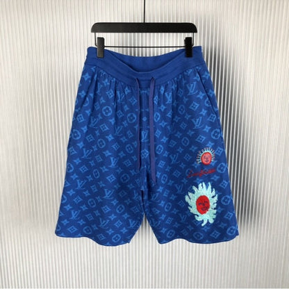 Louis Vuitton LV x YK Monogram Faces Knitted Shorts 1AB762