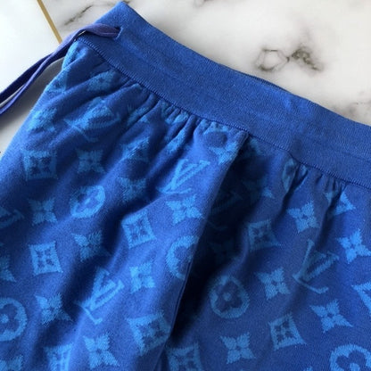 Louis Vuitton LV x YK Monogram Faces Knitted Shorts 1AB762