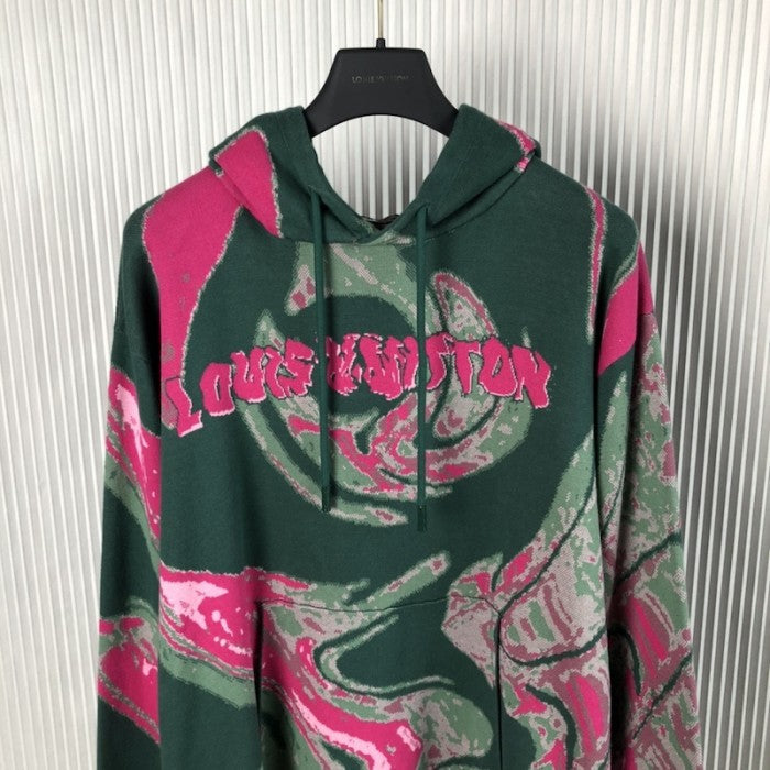 Louis Vuitton Graphic Cotton Hoodie 1ABJ31