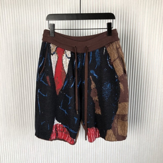 Louis Vuitton Jacquard Cotton Shorts 1ABXXR