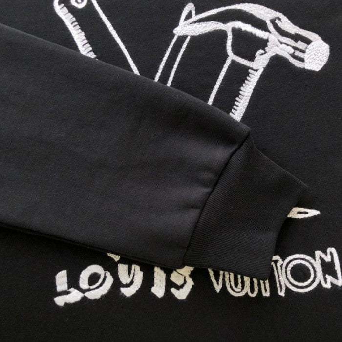 Louis Vuitton Embroidered Cotton Sweatshirt 1ABY3L