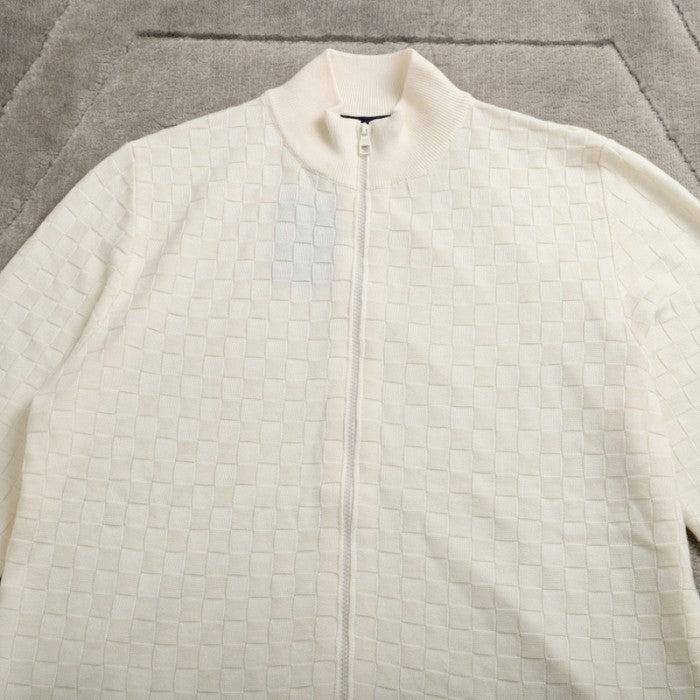 Louis Vuitton Damier Wool Zip-Through Cardigan 1AF520