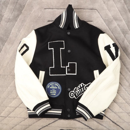 Louis Vuitton Baseball Jacket With Patches 1A5CYI