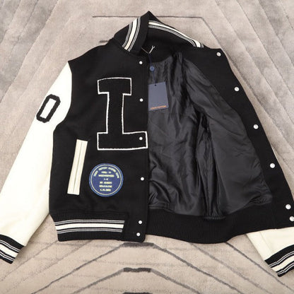 Louis Vuitton Baseball Jacket With Patches 1A5CYI