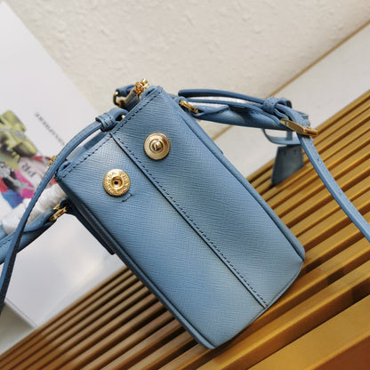 Prada Mini Galleria Bag In Saffiano Leather