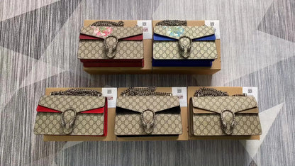 GUCCI Dionysus Gg Supreme Super Mini Bag