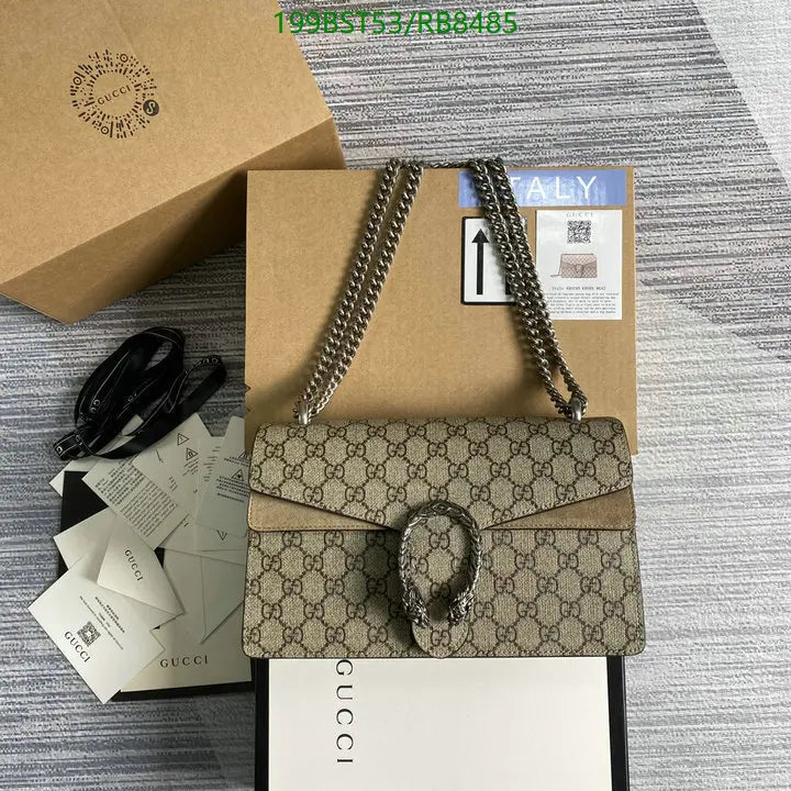 GUCCI Dionysus Gg Supreme Super Mini Bag