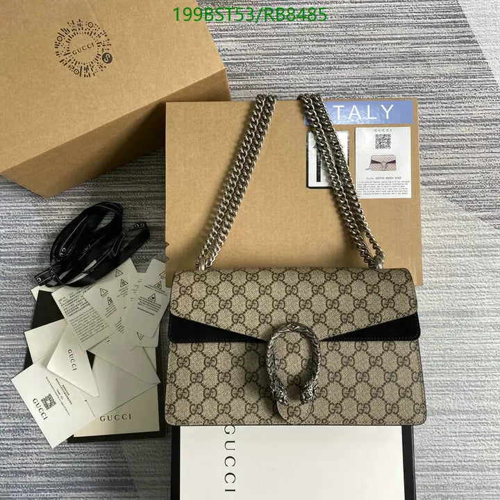 GUCCI Dionysus Gg Supreme Super Mini Bag