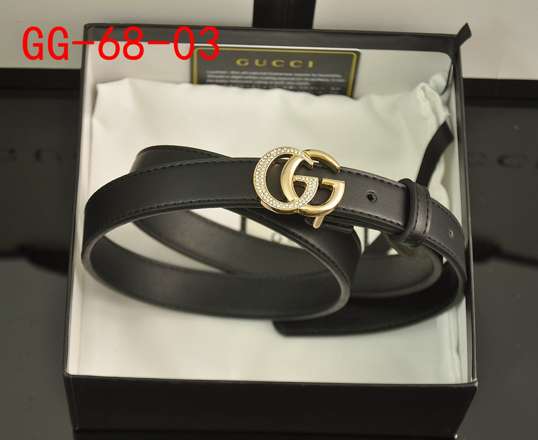 New Gucci GG Supreme Belt with G buckle women