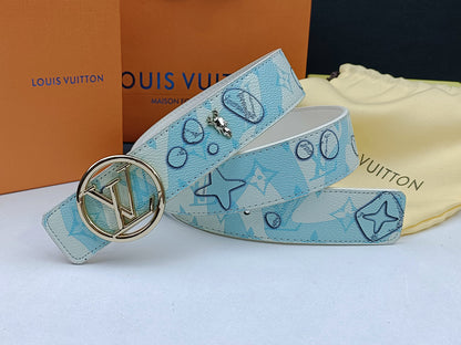 New Louis Vuitton belt men women LV