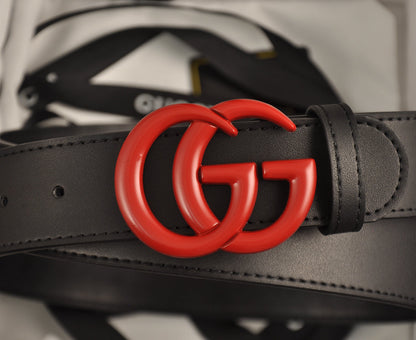 New Gucci GG Supreme Belt with G buckle men women