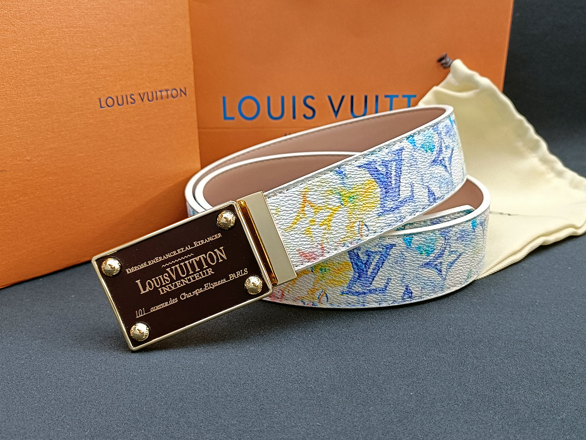 New Louis Vuitton belt men women LV