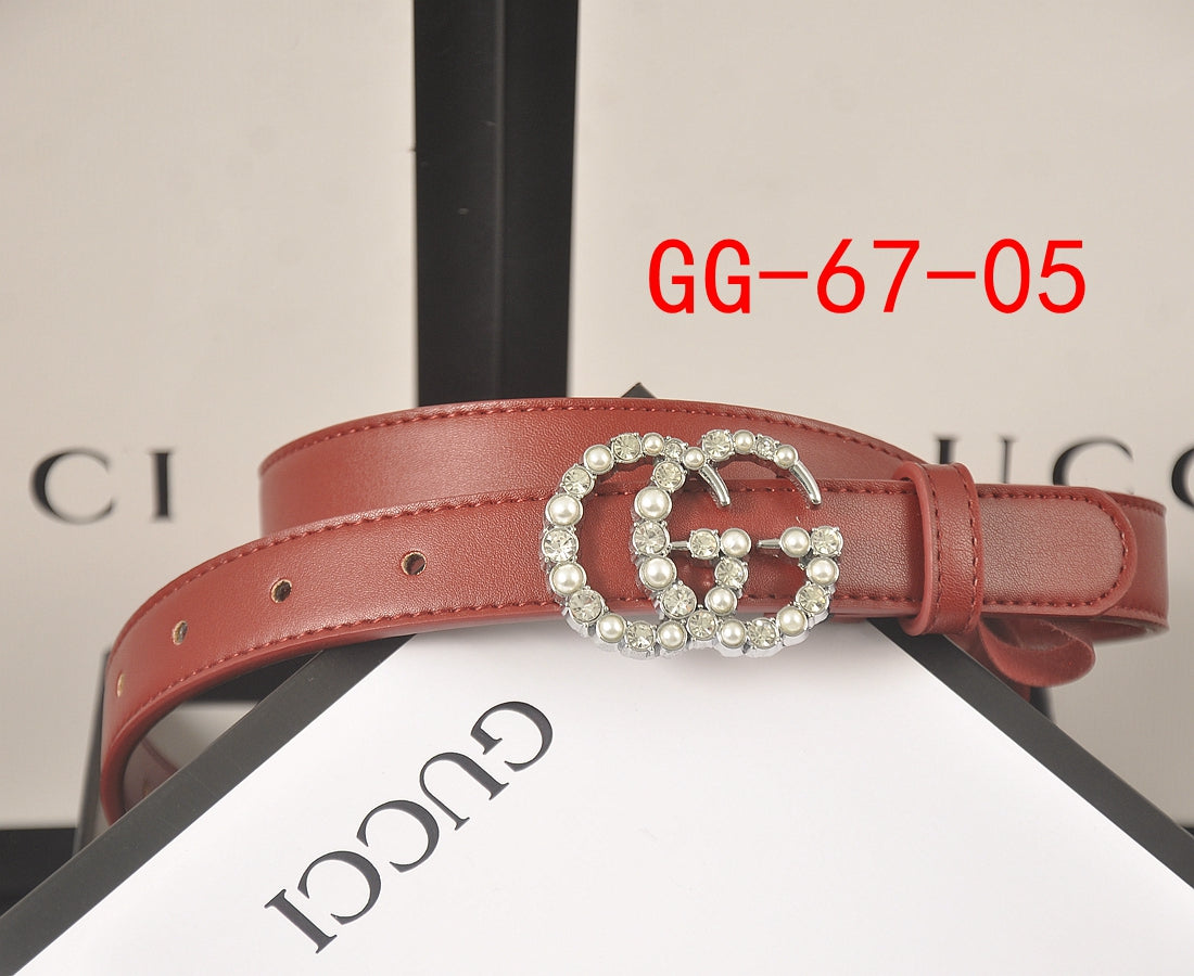 New Gucci GG Supreme Belt with G buckle women