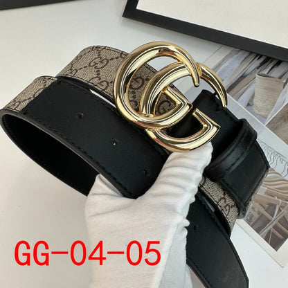 Gucci GG Supreme Belt with G buckle men women