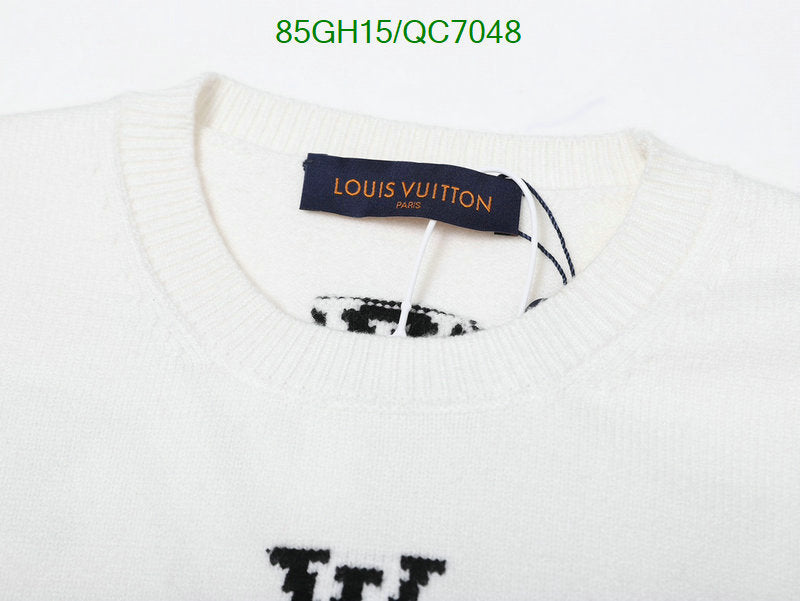 New Louis Vuitton Clock Intarsia Pullover Sweater