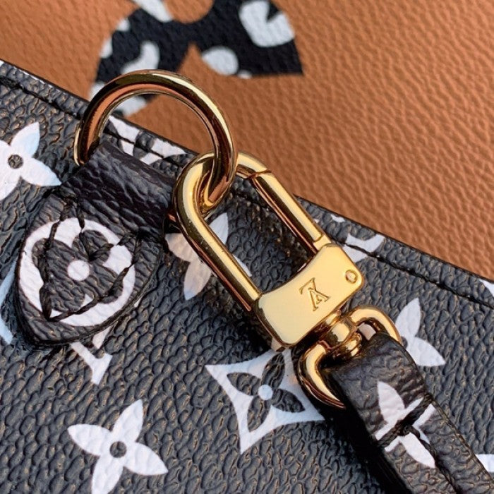 LV Monogram coated canvas Neverfull MM M44676