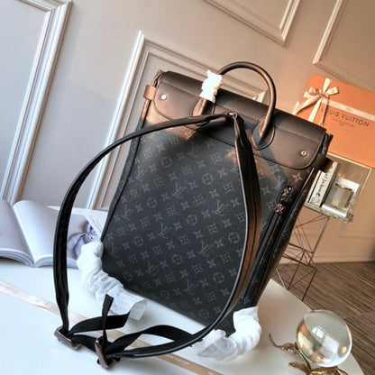 LV steamer backpack monogram eclipse canvas M44052