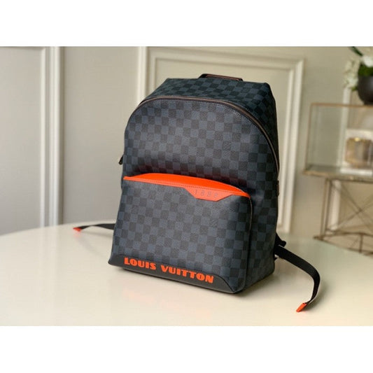 LV damier cobalt race discovery backpack PM bag N40157