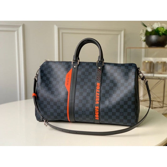 LV damier cobalt race discovery keepall 45 N40166