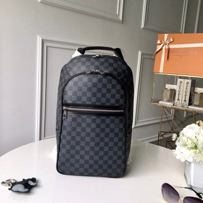 LV Damier Graphite Michael Backpack N58024