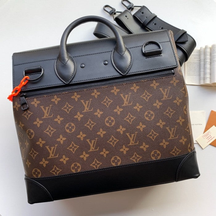 LV Steamer PM Bags Monogram Solar Ray canvas M44473