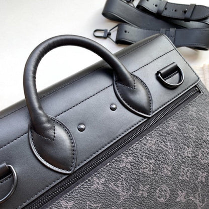 LV Monogram Eclipse Steamer PM Bag M44473