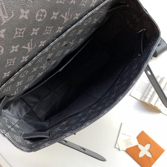 LV Monogram Eclipse Steamer PM Bag M44473