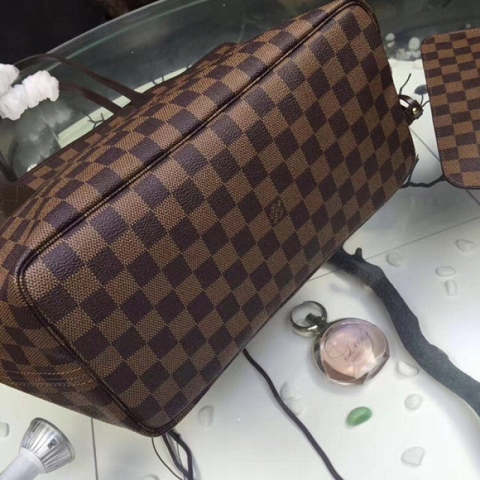 LV Damier Ebene Neverfull MM N41358