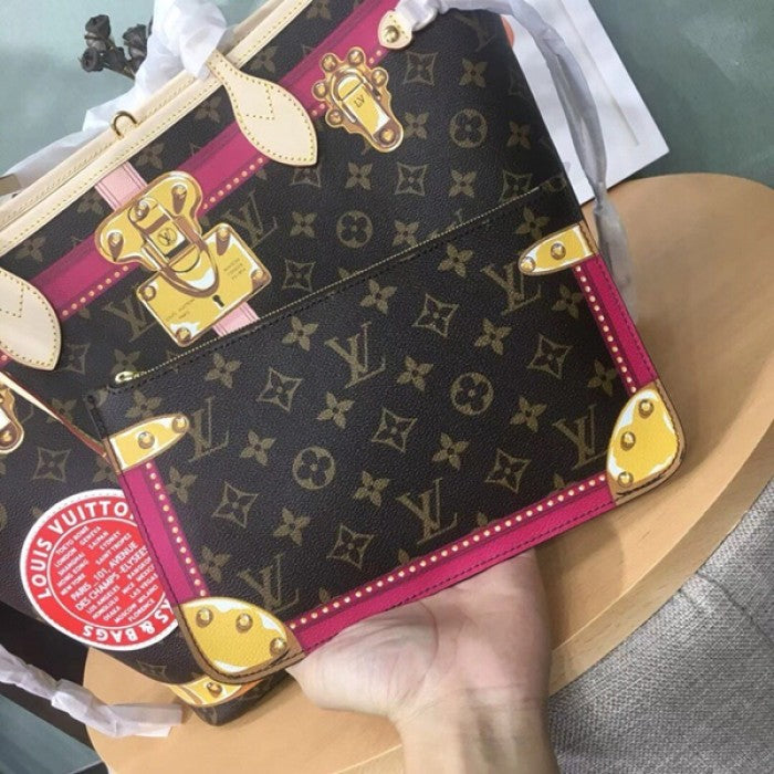 LV Monogram Canvas Neverfull MM M41390