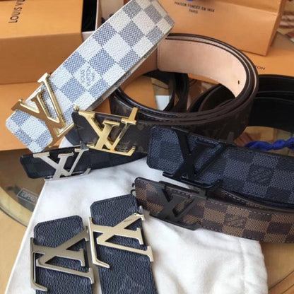 LV Damier Ebene Initiales Belt M9807