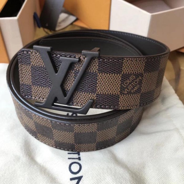 LV Damier Ebene Initiales Belt M9807